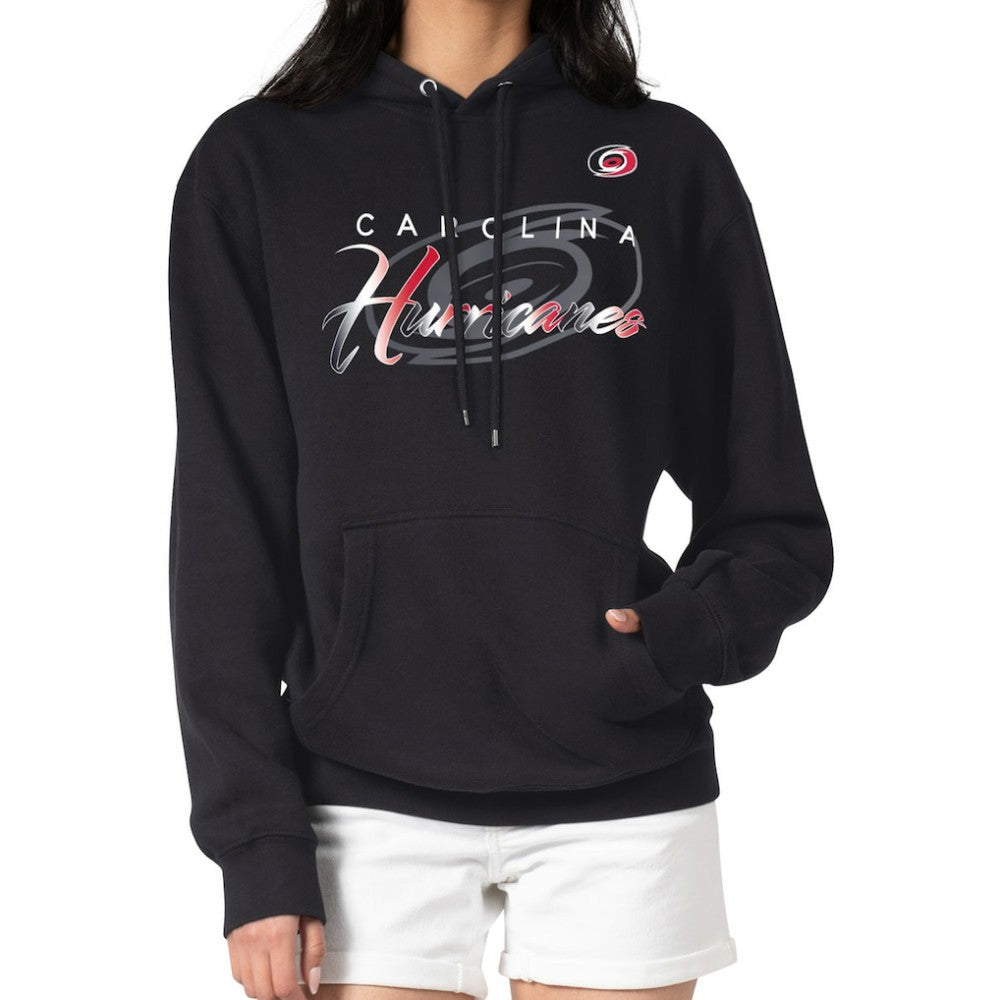 Carolina Hurricanes G-III 4Her by Carl Banks Shadow Logo Fleece Pullover Hoodie -  NHL Hoodies