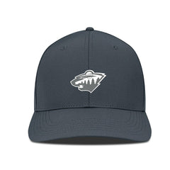 Minnesota Wild Levelwear Rise Slate & Snow Structured Flex Hat -  NHL Hats