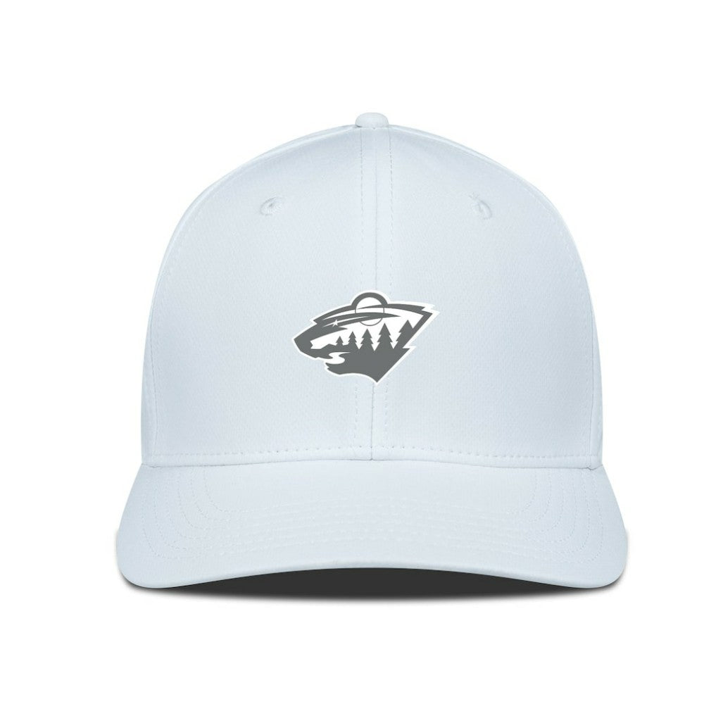 Minnesota Wild Levelwear Rise Slate & Snow Structured Flex Hat -  NHL Hats