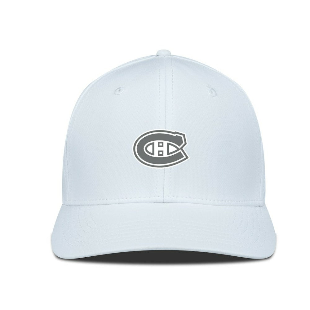 Montreal Canadiens Levelwear Rise Slate & Snow Structured Flex Hat -  NHL Hats