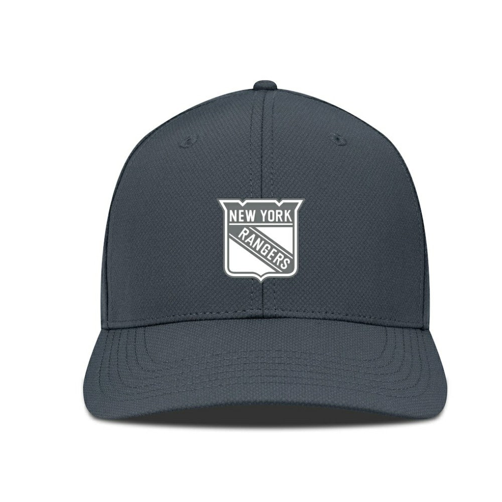 New York Rangers Levelwear Rise Slate & Snow Structured Flex Hat -  NHL Hats