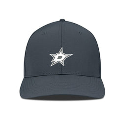 Dallas Stars Levelwear Rise Slate & Snow Structured Flex Hat -  NHL Hats