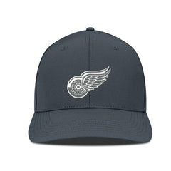 Detroit Red Wings Levelwear Rise Slate & Snow Structured Flex Hat -  NHL Hats