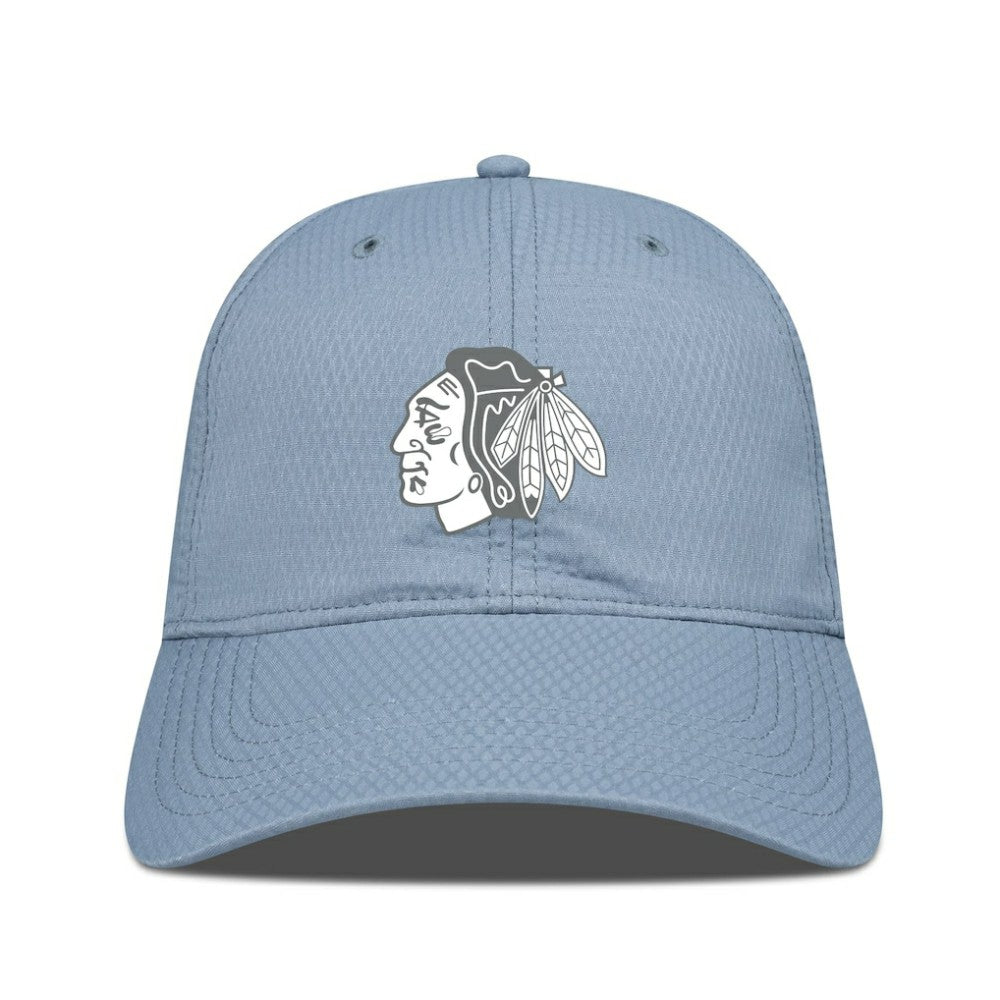 Chicago Blackhawks Levelwear Matrix Slate & Snow Unstructured Adjustable Hat -  NHL Hats