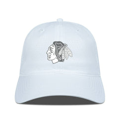 Chicago Blackhawks Levelwear Matrix Slate & Snow Unstructured Adjustable Hat -  NHL Hats
