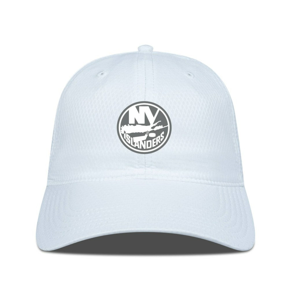 New York Islanders Levelwear Matrix Slate & Snow Unstructured Adjustable Hat -  NHL Hats