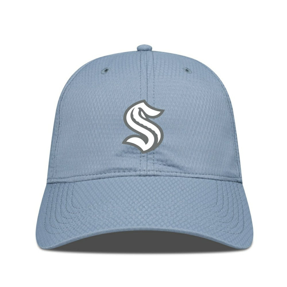 Seattle Kraken Levelwear Matrix Slate & Snow Unstructured Adjustable Hat -  NHL Hats