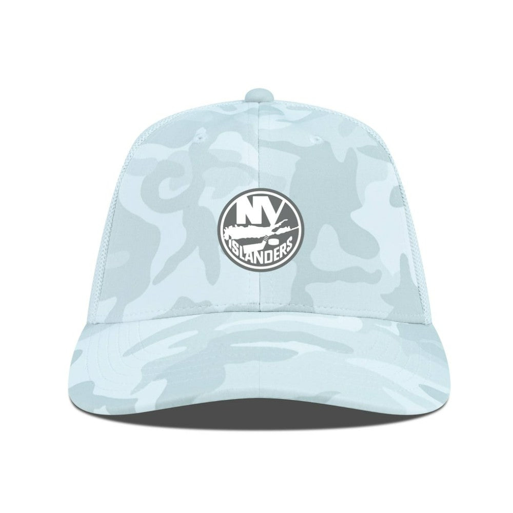 New York Islanders Levelwear Clash Slate & Snow Meshback Flex Hat -  NHL Hats