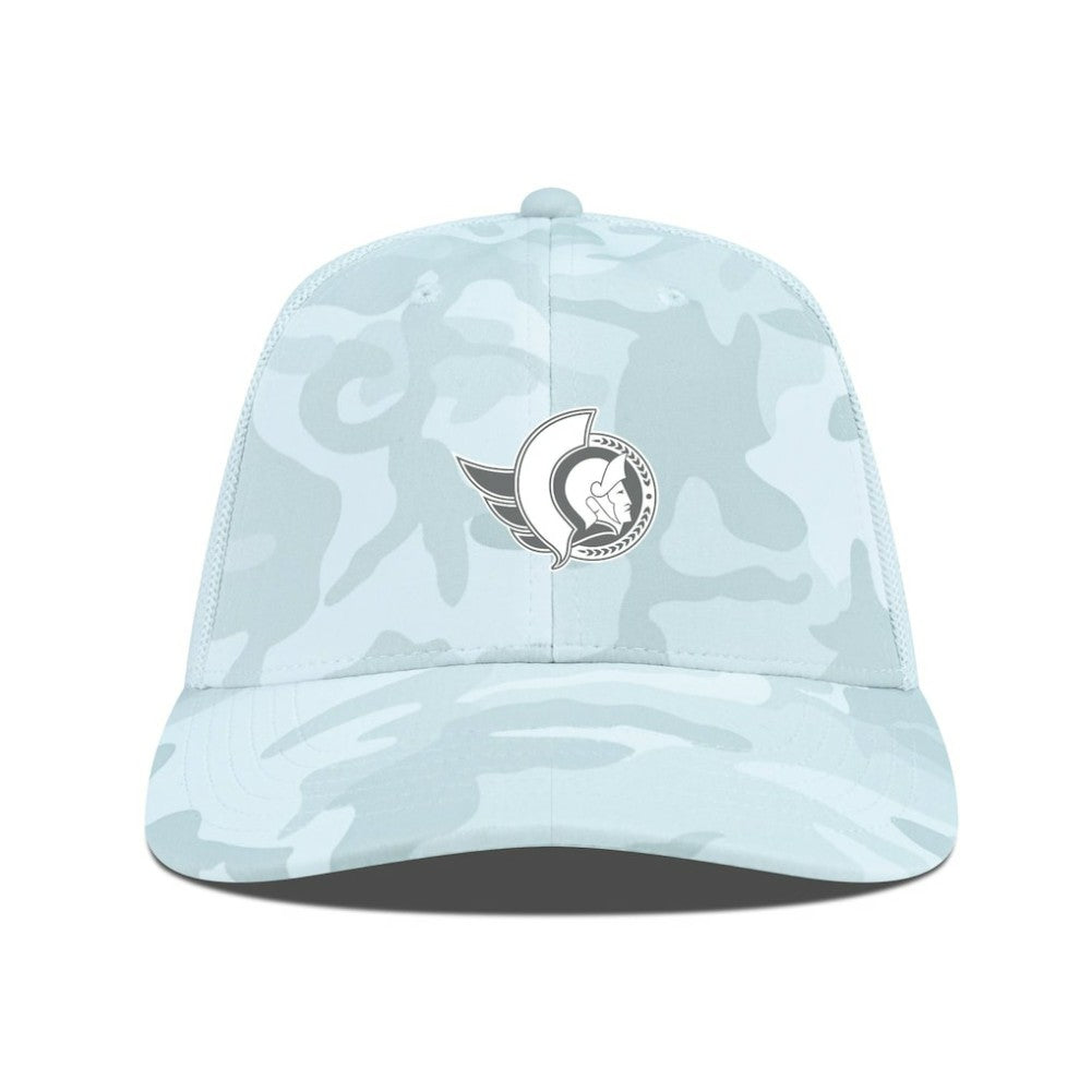 Ottawa Senators Levelwear Clash Slate & Snow Meshback Flex Hat -  NHL Hats