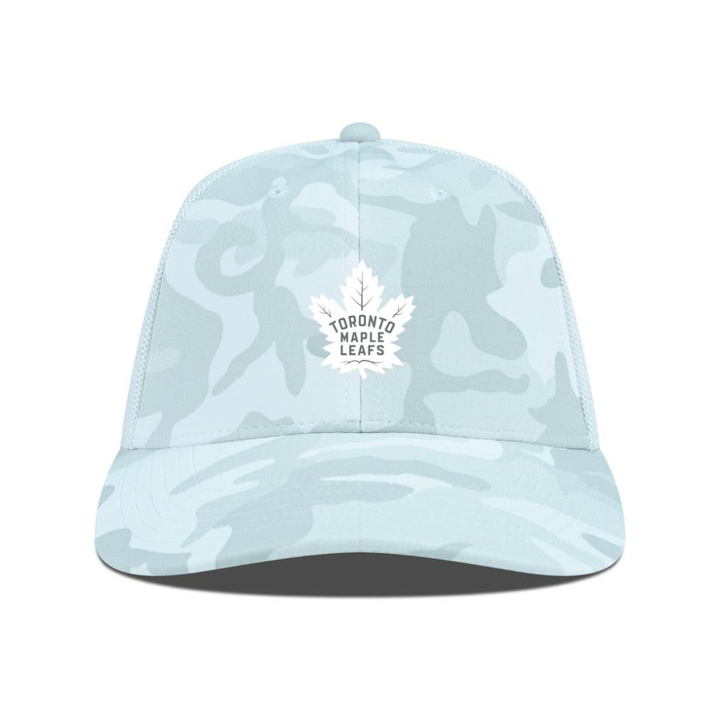 Toronto Maple Leafs Levelwear Clash Slate & Snow Meshback Flex Hat -  NHL Hats