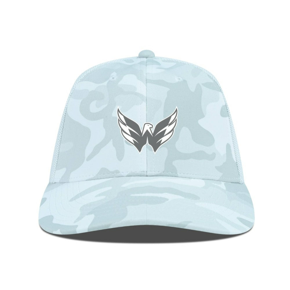 Washington Capitals Levelwear Clash Slate & Snow Meshback Flex Hat -  NHL Hats