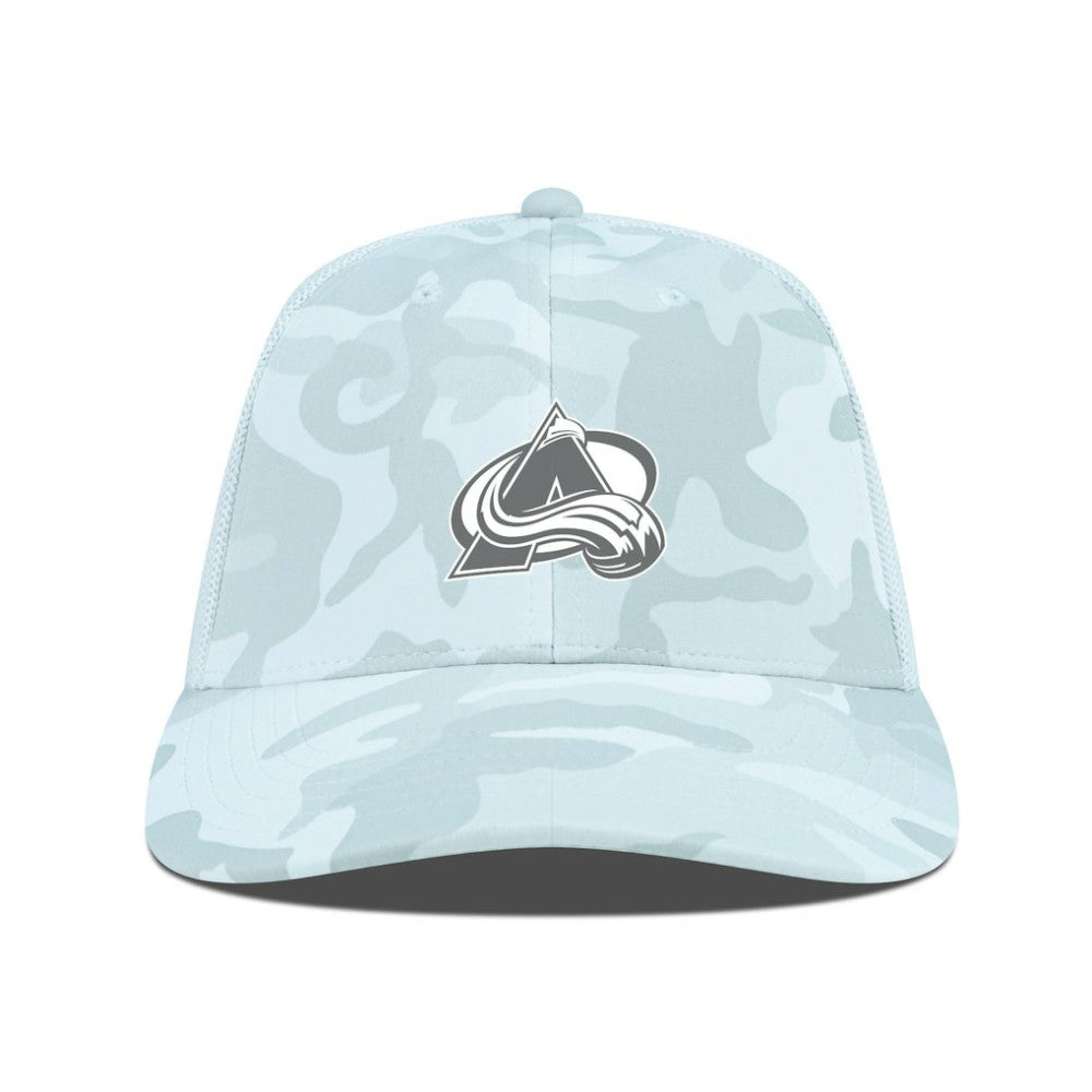 Colorado Avalanche Levelwear Clash Slate & Snow Meshback Flex Hat -  NHL Hats