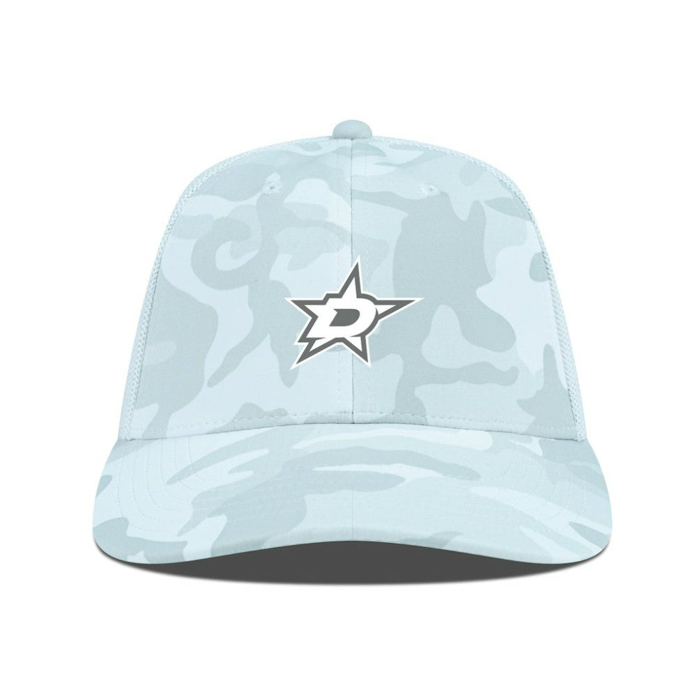 Dallas Stars Levelwear Clash Slate & Snow Meshback Flex Hat -  NHL Hats