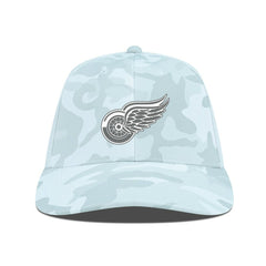 Detroit Red Wings Levelwear Clash Slate & Snow Meshback Flex Hat -  NHL Hats