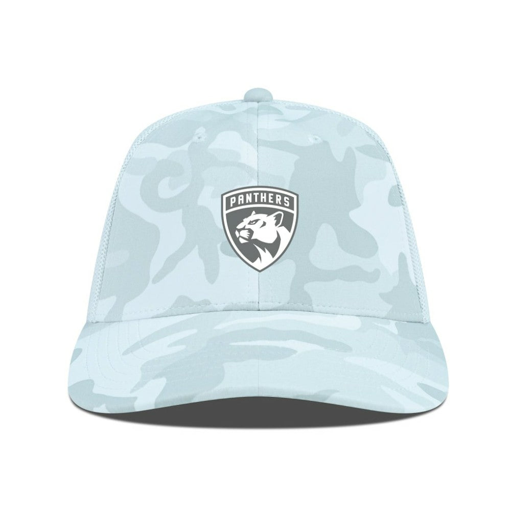 Florida Panthers Levelwear Clash Slate & Snow Meshback Flex Hat -  NHL Hats