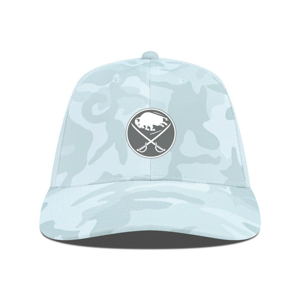 Buffalo Sabres Levelwear Clash Slate & Snow Meshback Flex Hat -  NHL Hats