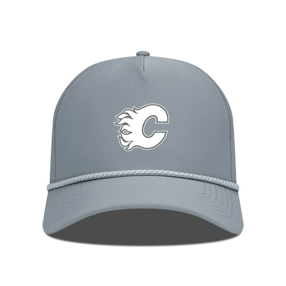 Calgary Flames Levelwear Gordon Slate & Snow Rope Adjustable Hat -  NHL Hats