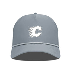 Calgary Flames Levelwear Gordon Slate & Snow Rope Adjustable Hat -  NHL Hats