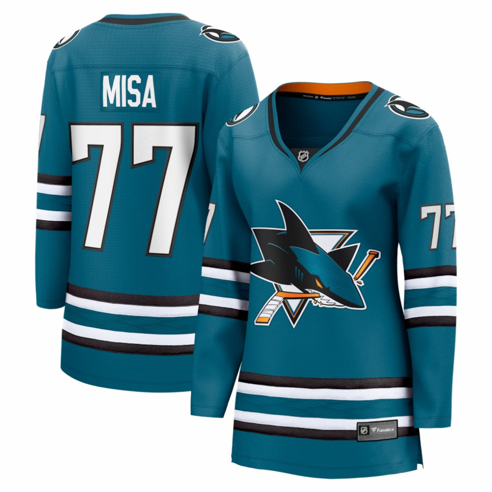 Michael Misa San Jose Sharks Fanatics Women's Breakaway Jersey -  NHL Jerseys