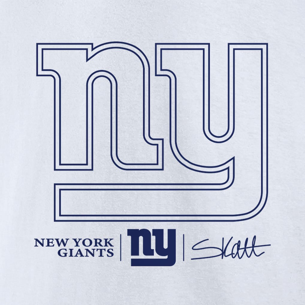 New York Giants Cam Skattebo  Tonal Player Name & Number T-Shirt | NFL US