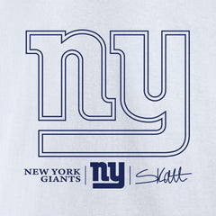 New York Giants Cam Skattebo  Tonal Player Name & Number T-Shirt | NFL US