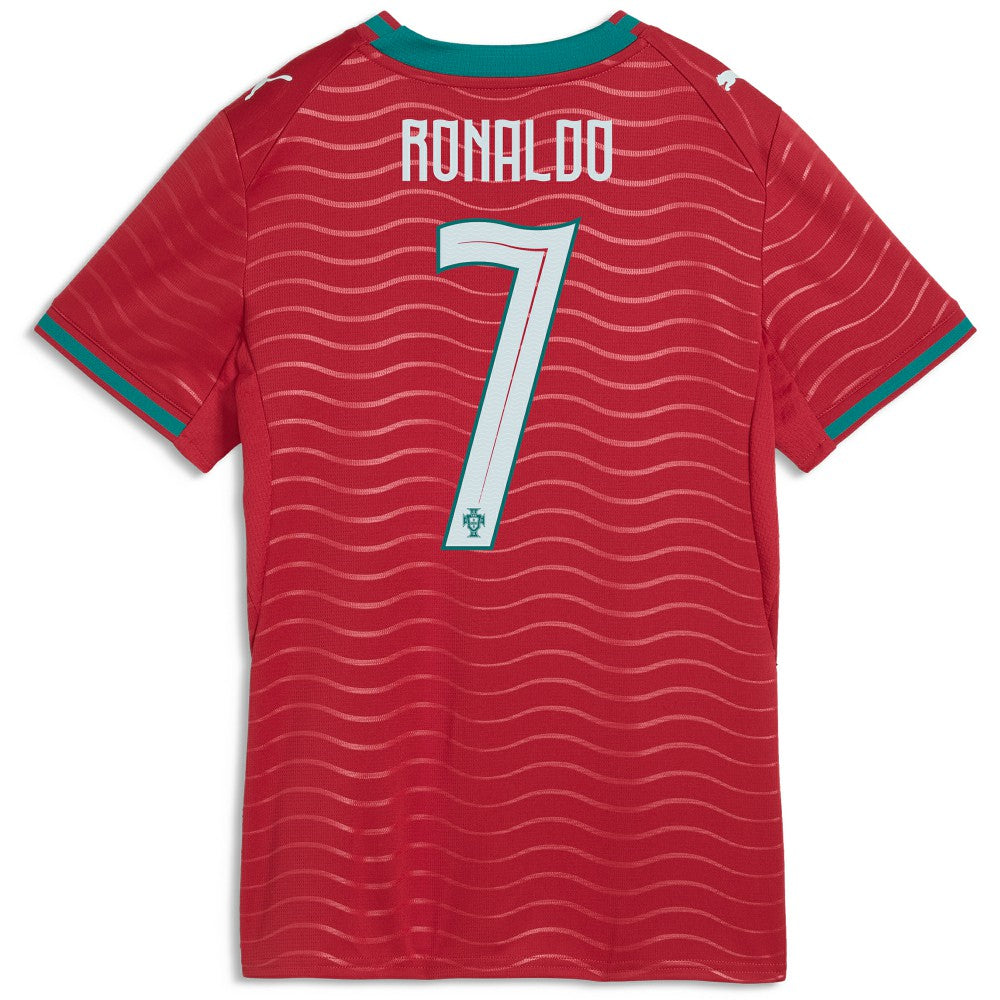Cristiano Ronaldo Portugal National Team Women's 2026 Home Replica Jersey