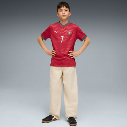 Cristiano Ronaldo Portugal National Team Youth 2026 Home Replica Jersey for sale - Red
