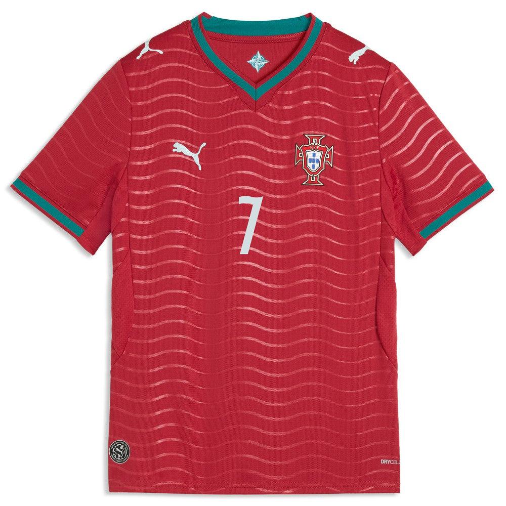 Cristiano Ronaldo Portugal National Team Youth 2026 Home Replica Jersey for sale - Red