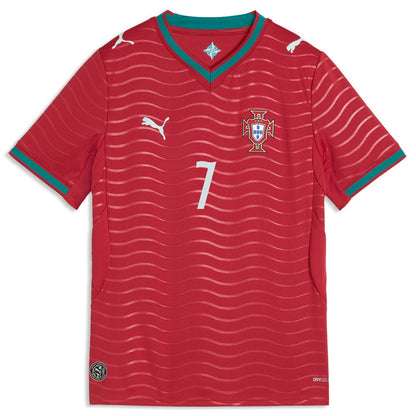 Cristiano Ronaldo Portugal National Team Youth 2026 Home Replica Jersey for sale - Red