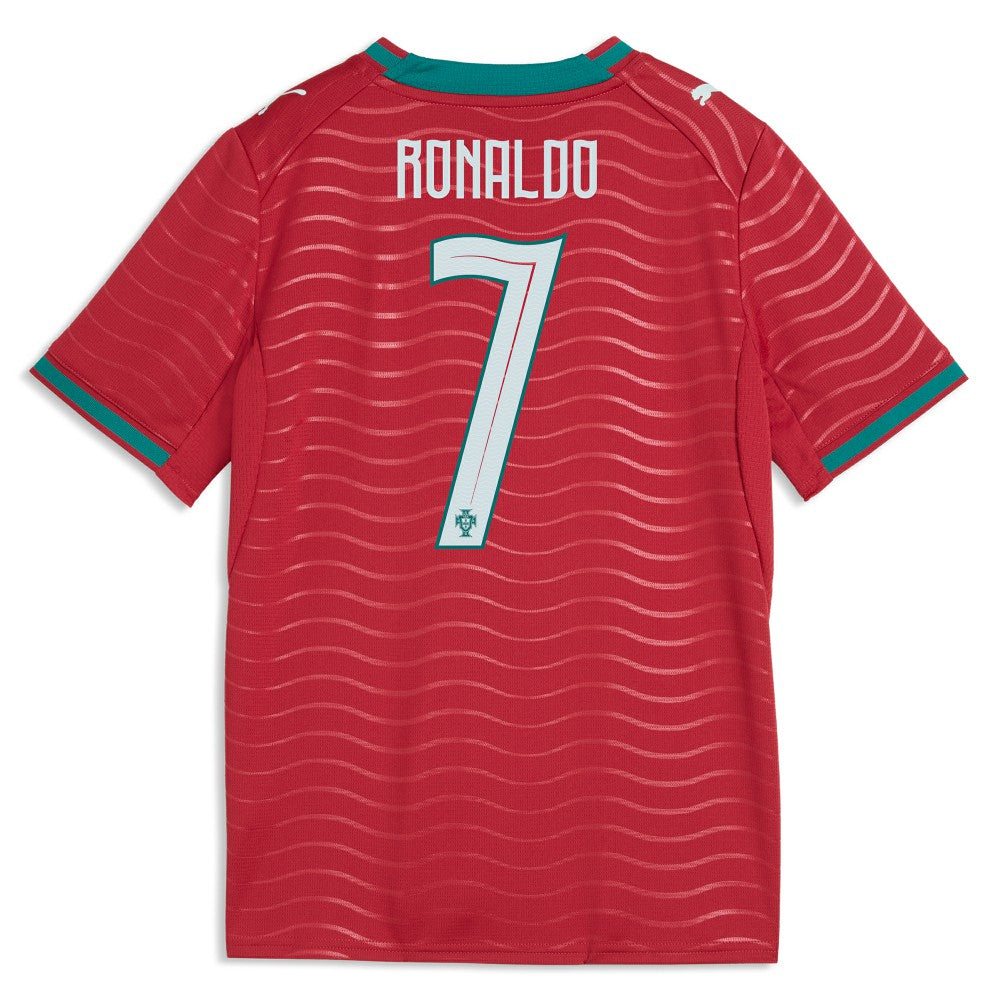 Cristiano Ronaldo Portugal National Team Youth 2026 Home Replica Jersey for sale - Red