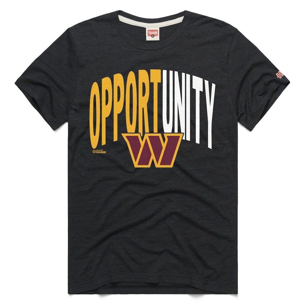 Washington Commanders Homage Unisex 2025 Inspire Change Opportunity Tri-Blend T-Shirt | NFL Near me