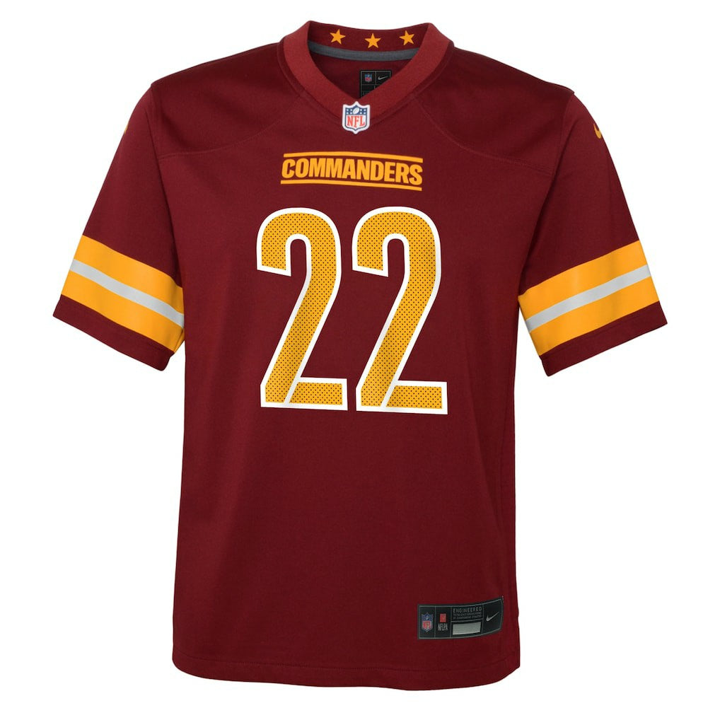 Washington Commanders Jacory Croskey-Merritt  Youth Team Game Jersey | NFL Online