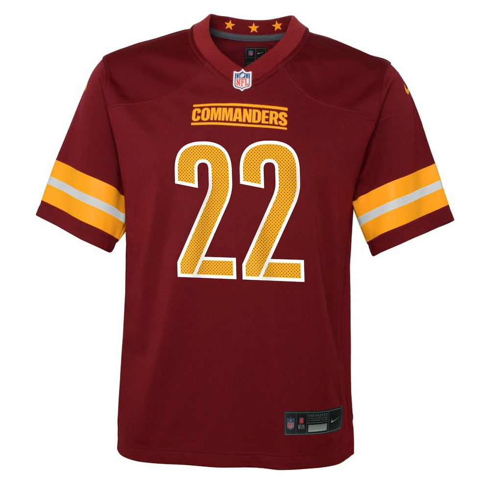 Washington Commanders Jacory Croskey-Merritt  Youth Team Game Jersey | NFL Online