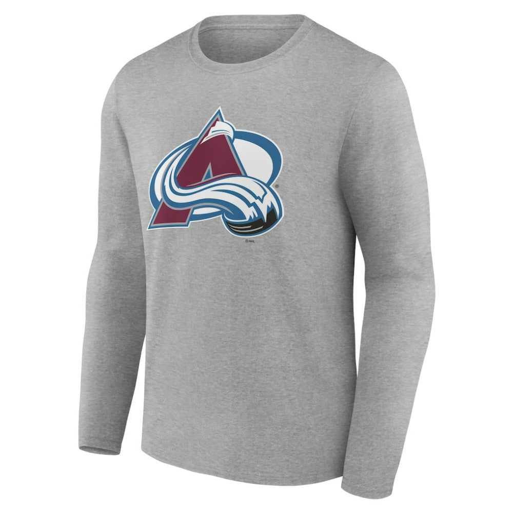 Colorado Avalanche Women's Primary Logo Long Sleeve V-Neck T-Shirt -  NHL T-shirts