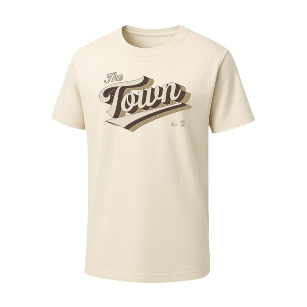 Cream Golden State Warriors Oaklandish Unisex 2025/26 City Edition Vintage Wash T-Shirt sale | NBA