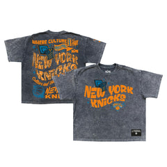Black New York Knicks Culture Clash Collection Premium T-Shirt | NBA