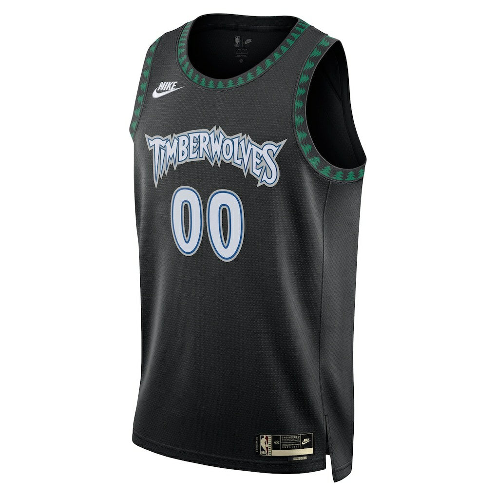 Black Minnesota Timberwolves Unisex Swingman Custom Jersey | NBA