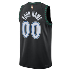Black Minnesota Timberwolves Unisex Swingman Custom Jersey | NBA