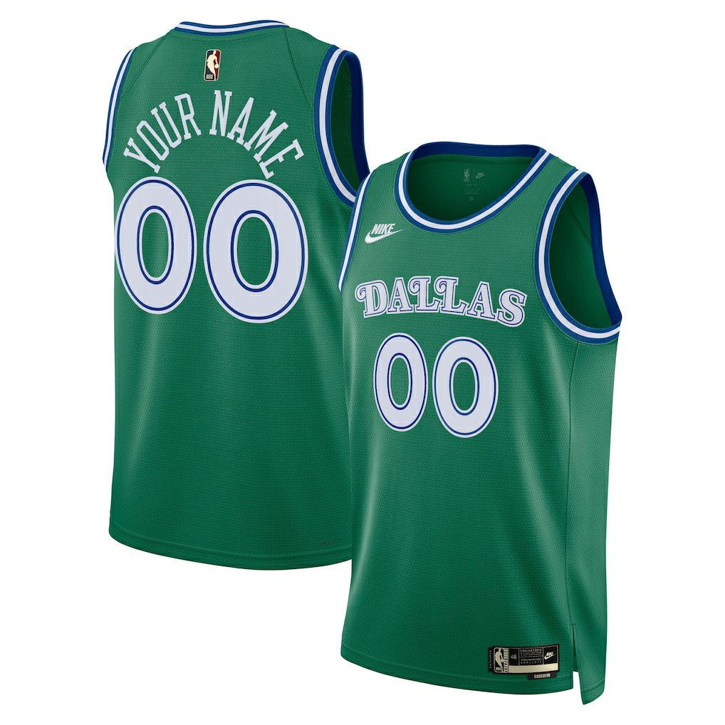 Green Dallas Mavericks Unisex Swingman Custom Jersey sale | NBA