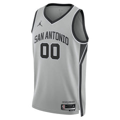 Silver San Antonio Spurs Jordan Brand Unisex Swingman Custom Jersey | NBA