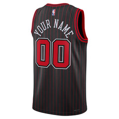 Black Chicago Bulls Jordan Brand Unisex Swingman Custom Jersey sale | NBA