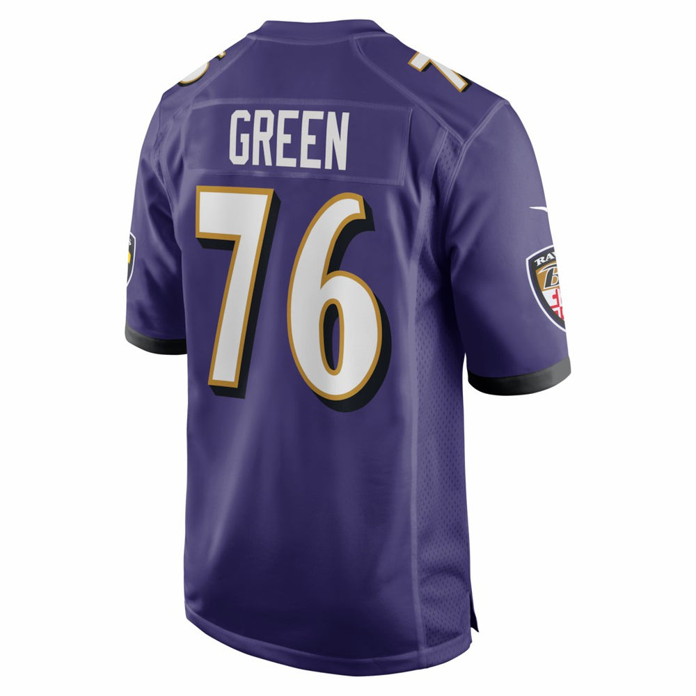 Baltimore Ravens Kenyon Green  Team Game Jersey | NFL New