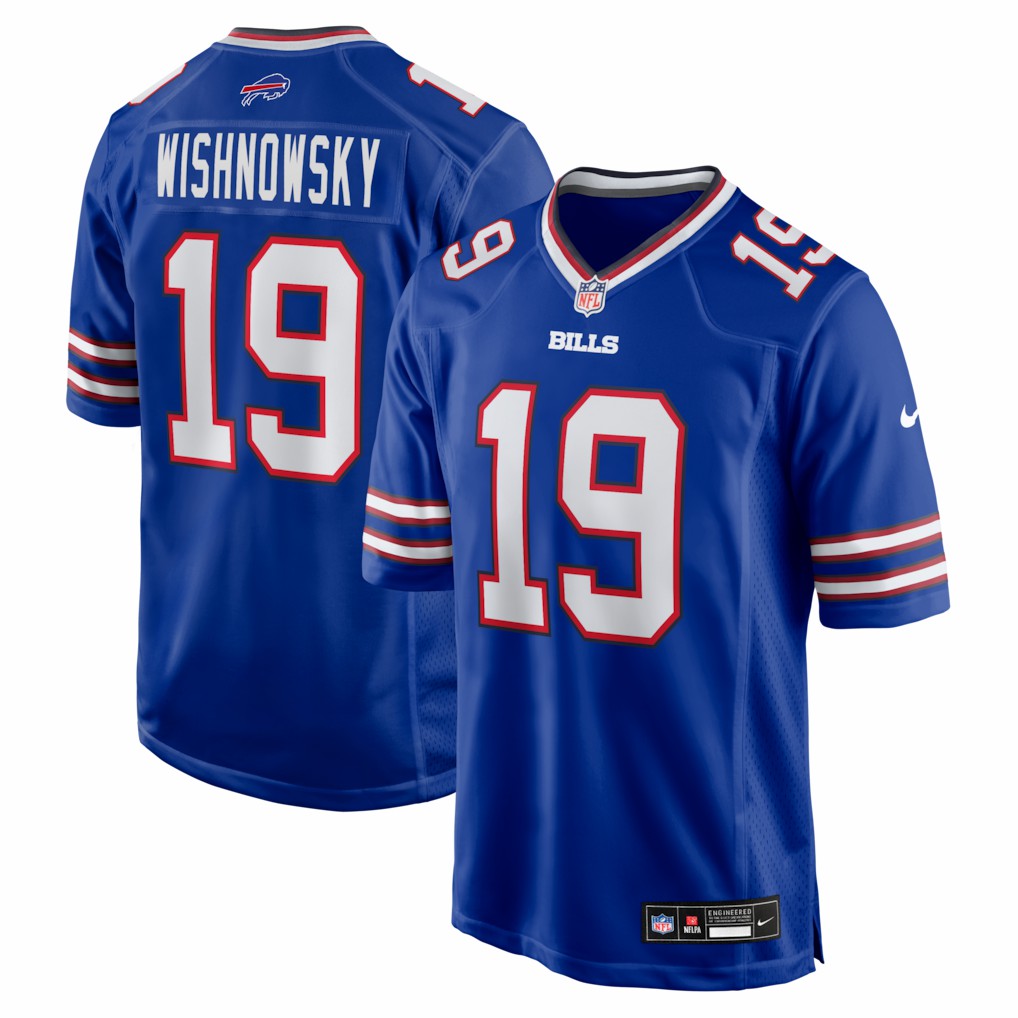 Buffalo Bills Mitch Wishnowsky  Team Game Jersey | NFL Hot