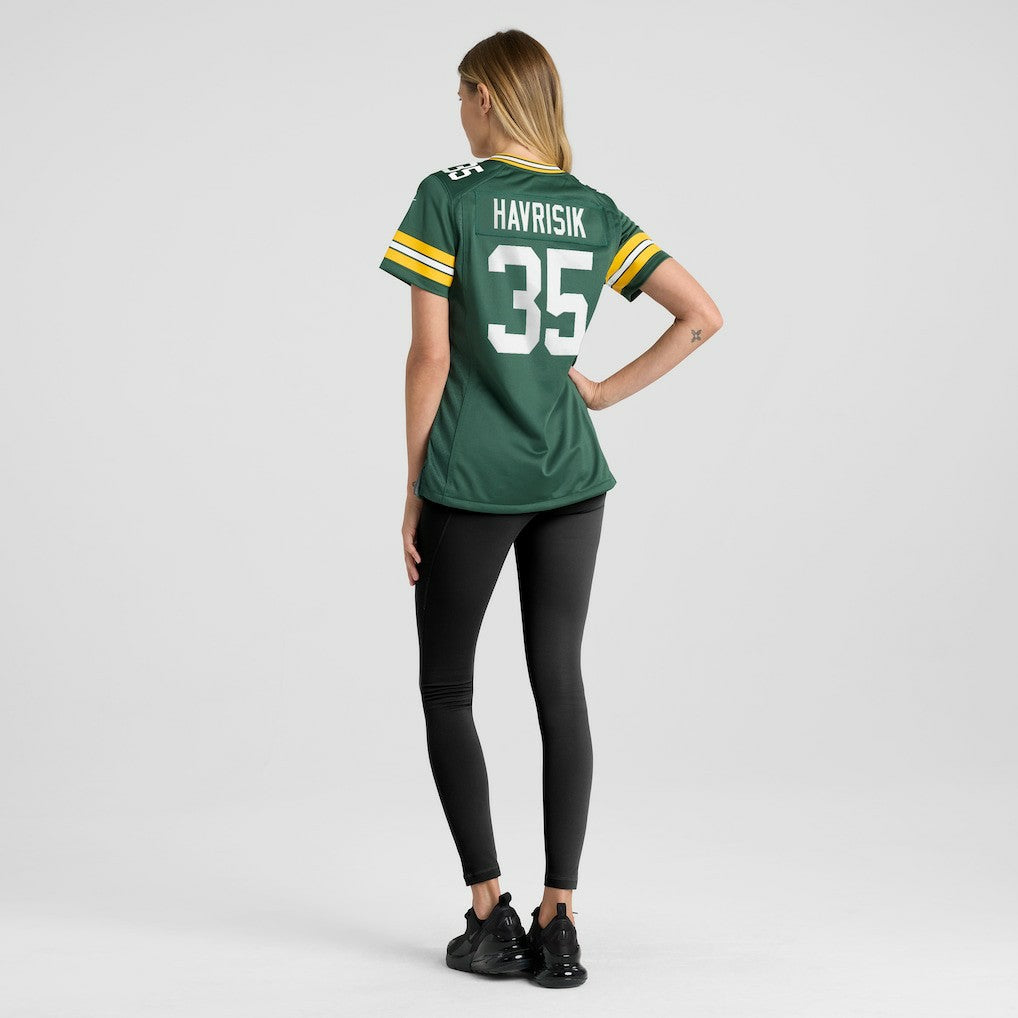 Green Bay Packers Lucas Havrisik  Women's Team Game Jersey | NFL Hot