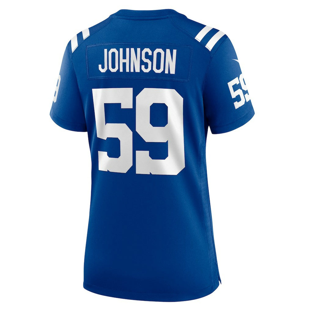 Indianapolis Colts Buddy Johnson  Women's Team Game Jersey | NFL On sale