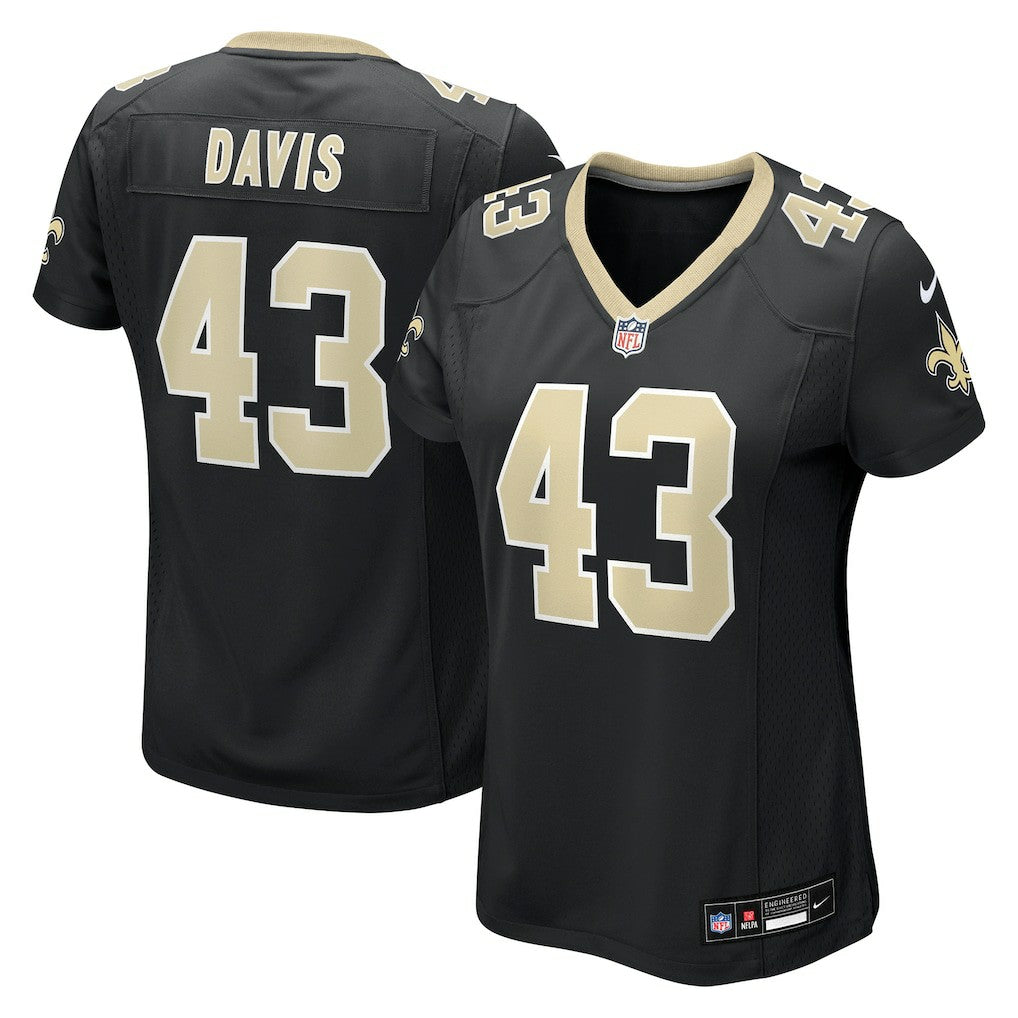 New Orleans Saints Michael Davis  Women's Team Game Jersey | NFL New