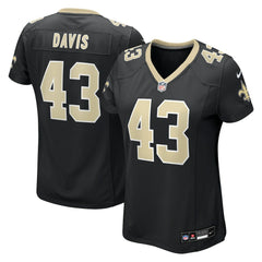 New Orleans Saints Michael Davis  Women's Team Game Jersey | NFL New