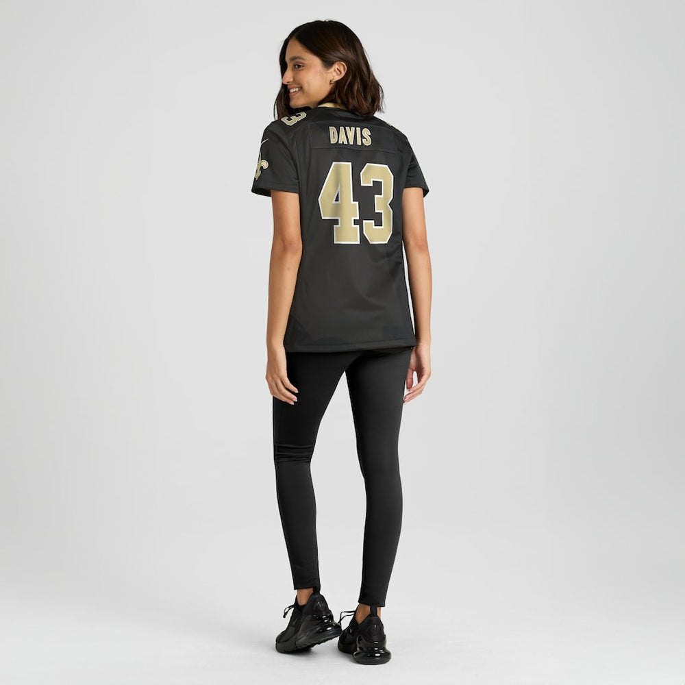 New Orleans Saints Michael Davis  Women's Team Game Jersey | NFL New