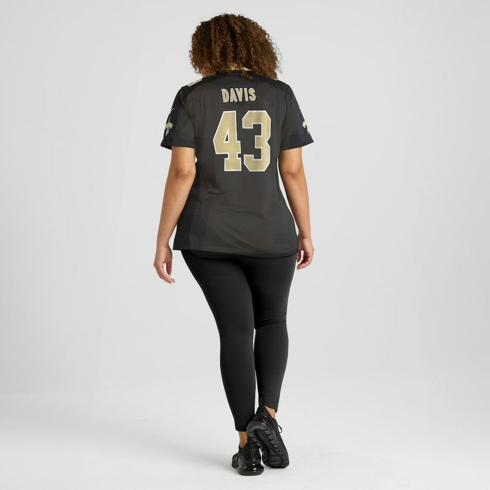 New Orleans Saints Michael Davis  Women's Team Game Jersey | NFL New
