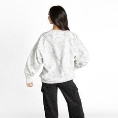Minnesota Vikings Gameday Couture Women's Whiteout Oversized Premium Fleece Sweatshirt | NFL Discount